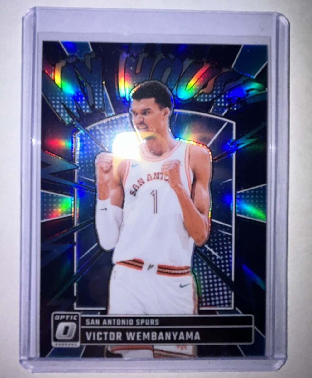 2024-25 Panini Donruss Optic My House! Victor Wembanyama #19 Basketball Card